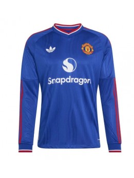 Moški Nogometna dresi replika Manchester United Gostujoči 2026-27 Dolgi rokav Moški Nogometna dresi replika Manchester United Gostujoči 2026-27 Dolgi rokav